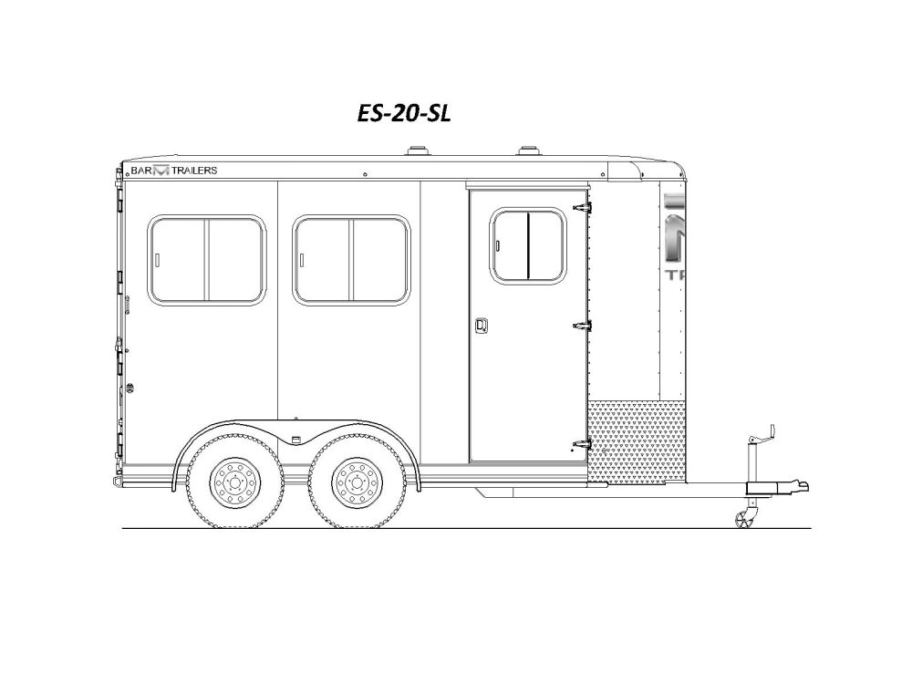 ES-20-SL Spec Drawing