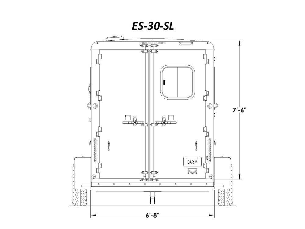 ES-30-SL Spec Drawing