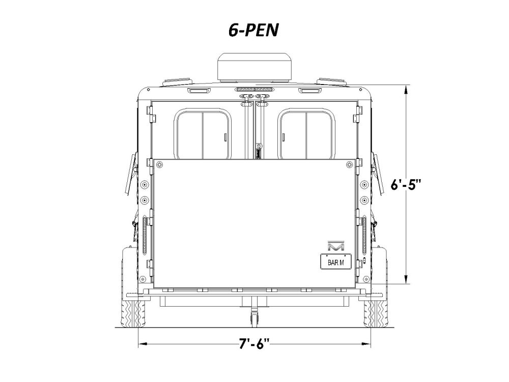 6-PEN Spec Drawing