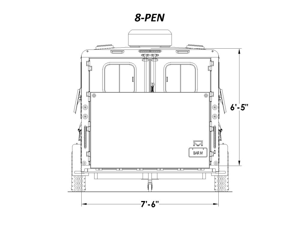 8-PEN Spec Drawing