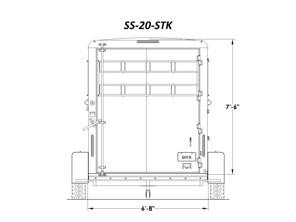 SS-20-STK Spec Drawing