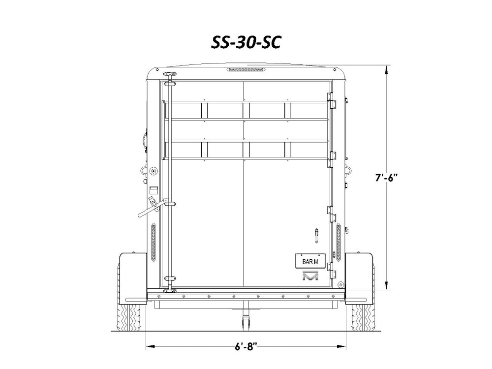 SS-30-SC Spec Drawing