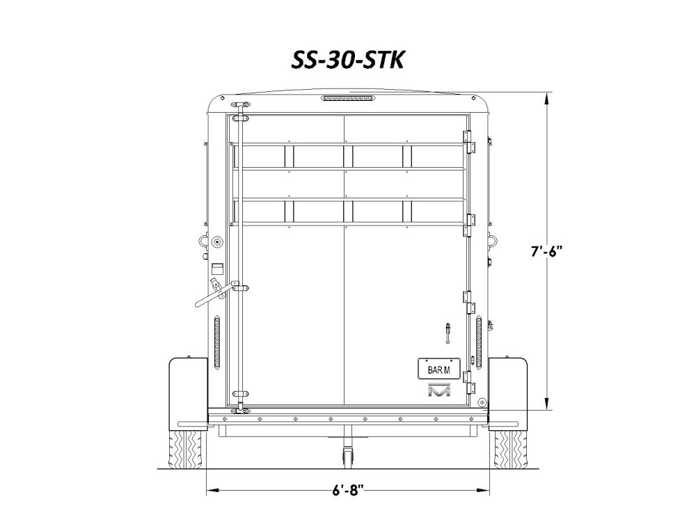 SS-30-STK Spec Drawing