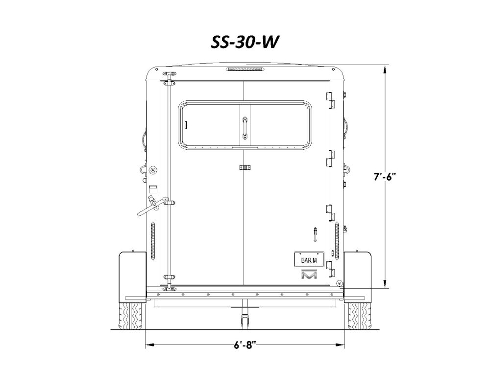 SS-30-W Spec Drawing