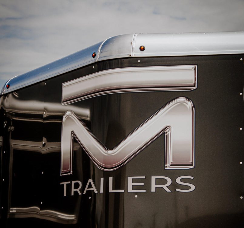 logo on bar-m trailer